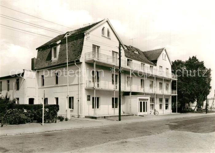 Kuehlungsborn Ostseebad FDGB Erholungsheim Strandschloesschen