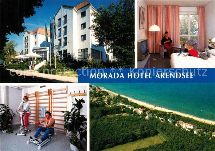 Arendsee Ostsee Morada Hotel Fitnessraum Fremdenzimmer Fliegeraufnahme