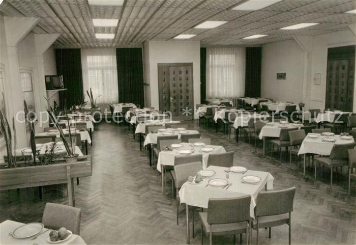 Kuehlungsborn Ostseebad FDGB Erholungsheim Mecklenburg Saal