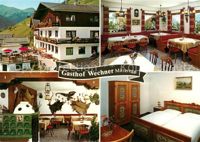 Mitteregg Berwang Alpengasthof Wechner Restaurant Fremdenzimmer