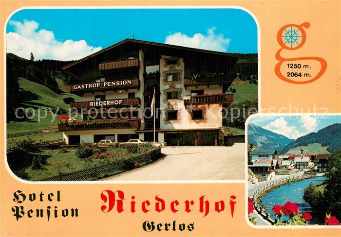Gerlos Hotel Pension Riederhof Panorama