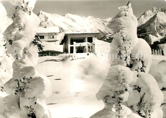 Mayrhofen Zillertal Skigebiet Penken mit Haus Bergrast und Brandbergkolm Winteri
