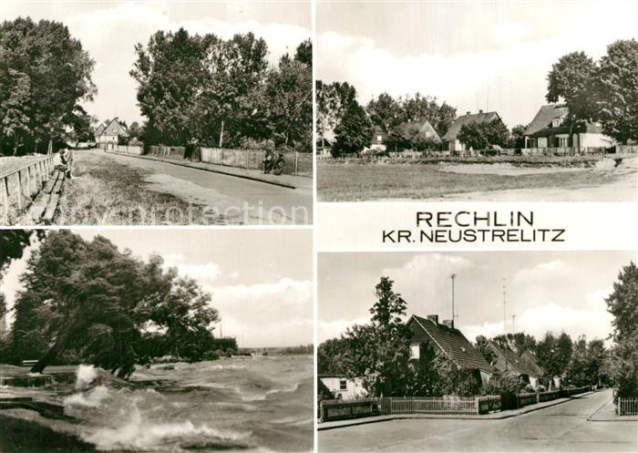 Rechlin Teilansichten Partie an der Mueritz