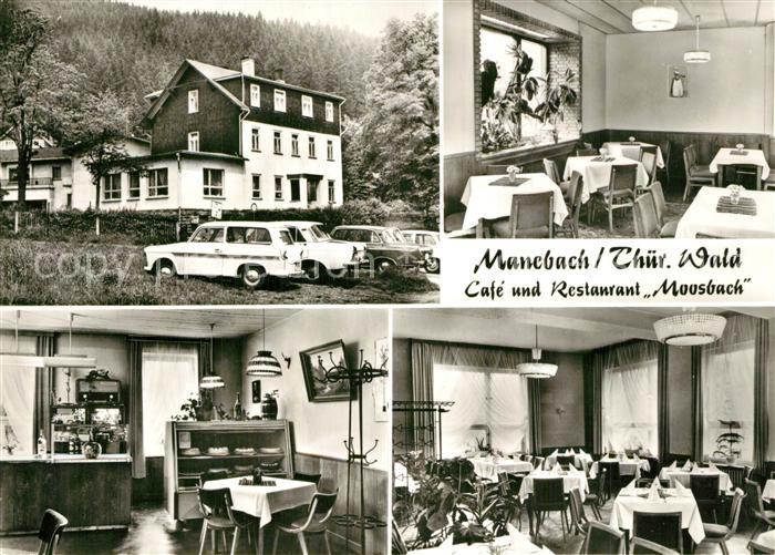 Manebach Cafe und Restaurant Moosbach