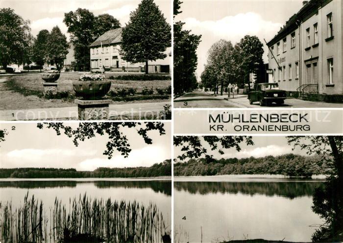 Muehlenbeck Platz des Friedens Hauptstrasse Summter See