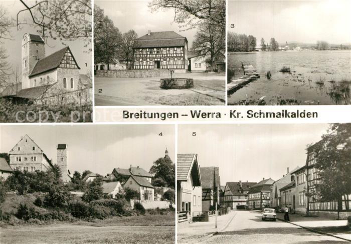 Breitungen Werra Basilika Markt Naturschutzgebiet See Herrenbreitungen Schloss F