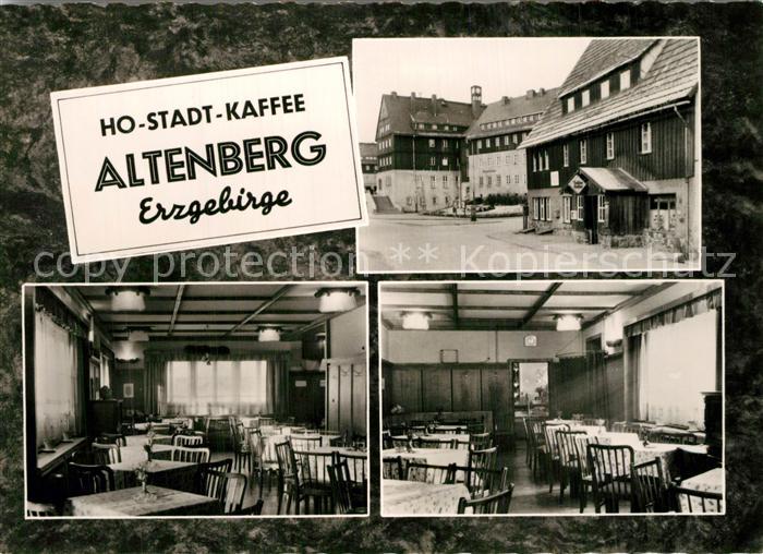 Altenberg Erzgebirge HO Stadt Kaffee