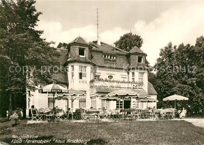 Neuglobsow FDGB Ferienobjekt Haus Hirschberg