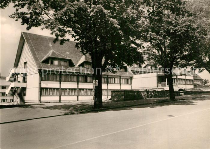 Oberhof Thueringen FDGB Urlauberwohnheim