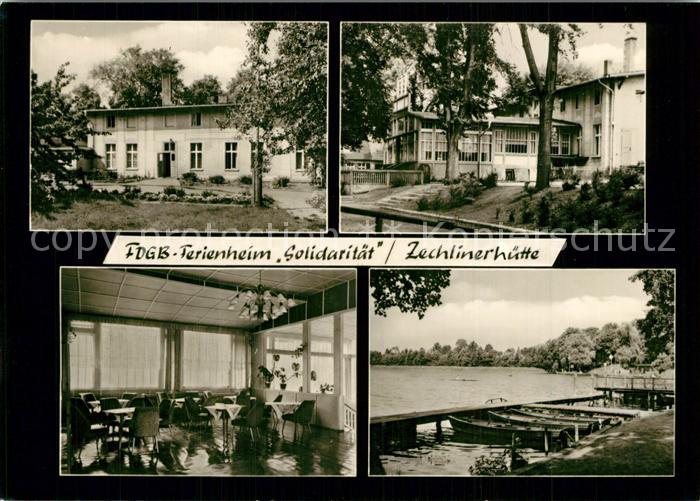 Zechlinerhuette FDGB Ferienheim Solidaritaet Handabzug