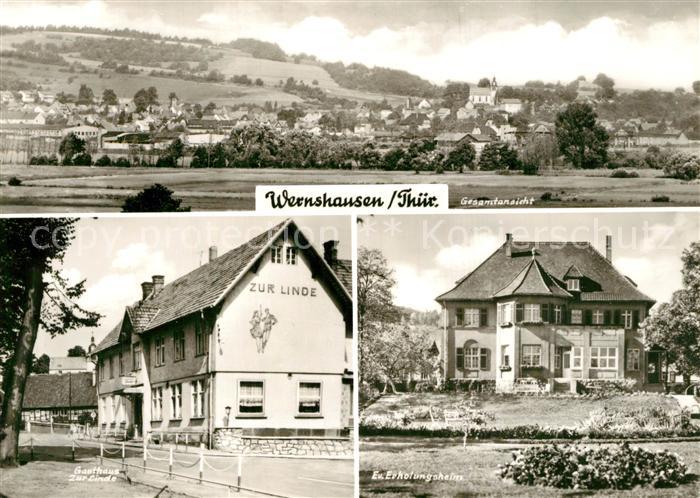Wernshausen Gasthaus Zur Linde Erholungsheim Gesamtansicht
