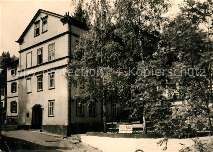 Friedrichroda FDGB Feriendienst und Kuren Objekt Hermann Danz