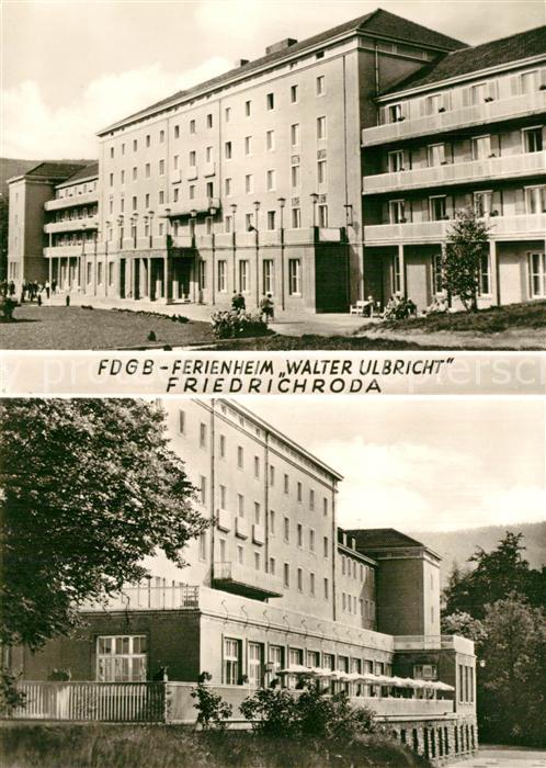Friedrichroda FDGB Ferienheim Walter Ulbricht