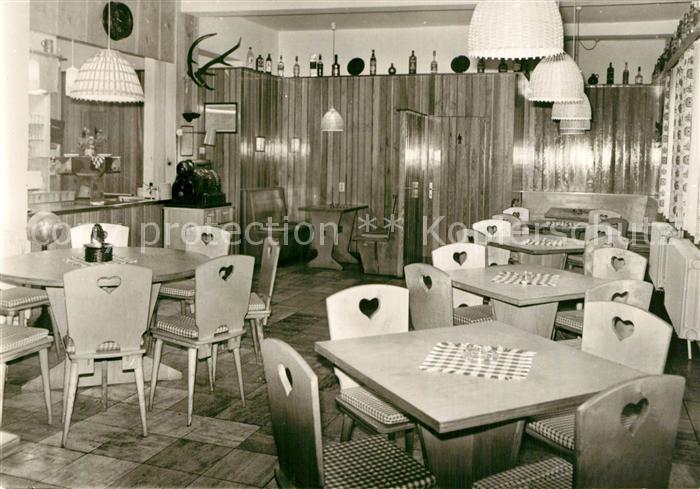 Friedrichroda Gaststaette Tanzbuche Gastraum