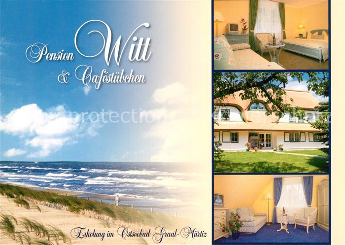 Graal-Mueritz Ostseebad Cafestuebchen Witt Restaurant Pension Strand