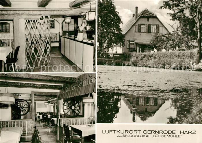 Gernrode Harz Ausflugslokal Bueckemuehle