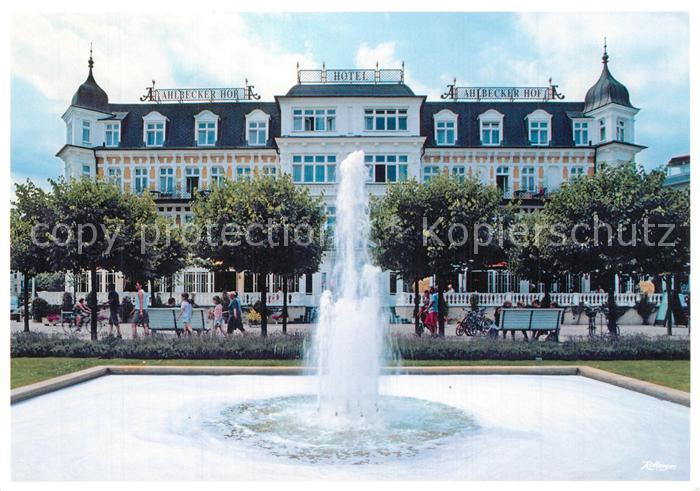 Ahlbeck Ostseebad Hotel Ahlbecker Hof Fontaene