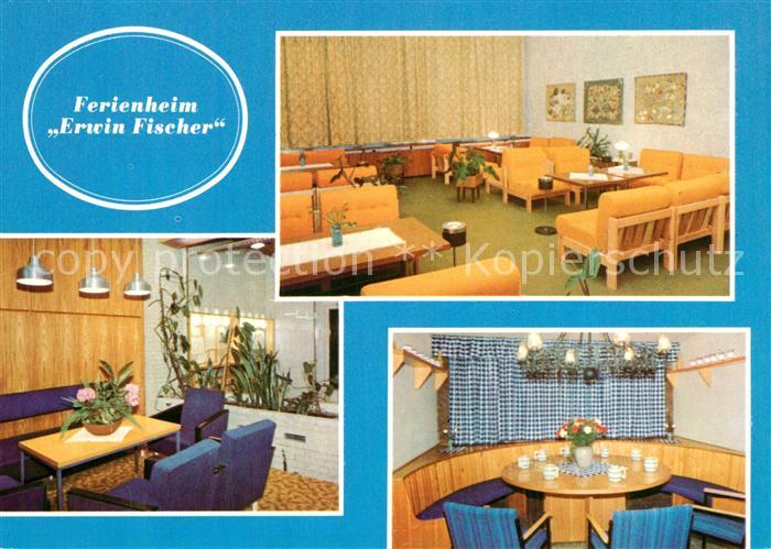 Kuehlungsborn Ostseebad Ferienheim Erwin Fischer Klubraum Empfang Bauernstube