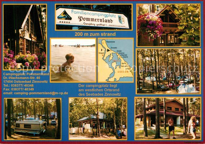 Zinnowitz Ostseebad Campingplatz Pommernland