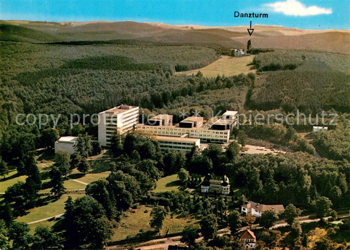 Iserlohn Fliegeraufnahme Ingenieuschule mit Danzturm