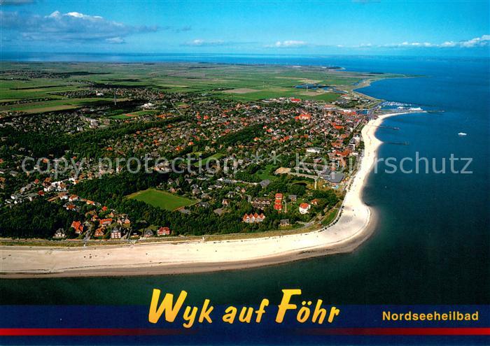 Wyk Foehr Fliegeraufnahme