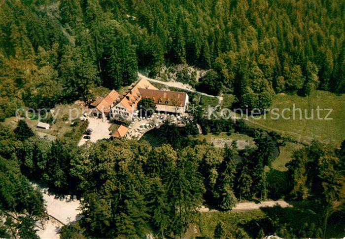 Bad Meinberg Fliegeraufnahme Waldhotel Pension Silberm?hle
