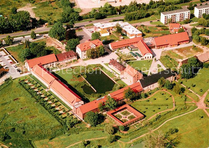 Eisleben Fliegeraufnahme Kloster St. Marien zu Helfta