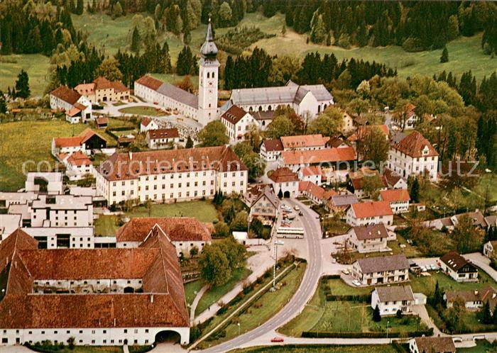 Rottenbuch Oberbayern Fliegeraufnahme Maria Geburt-Kirche