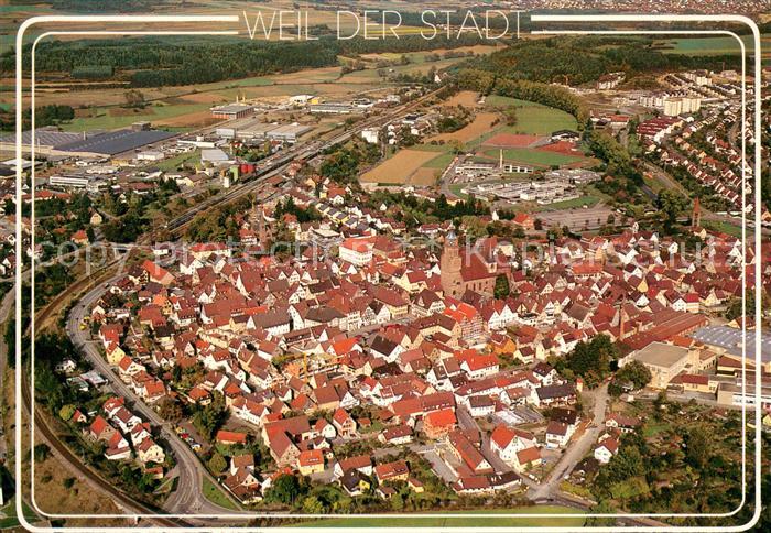 Weil der Stadt Fliegeraufnahme