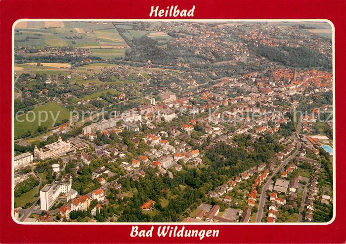 Bad Wildungen Fliegeraufnahme