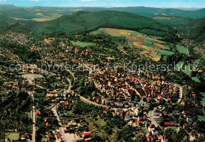 Bad Wildungen Fliegeraufnahme Altstadt Kurviertel