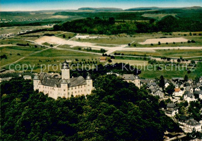 Montabaur Westerwald Fliegeraufnahme Schloss