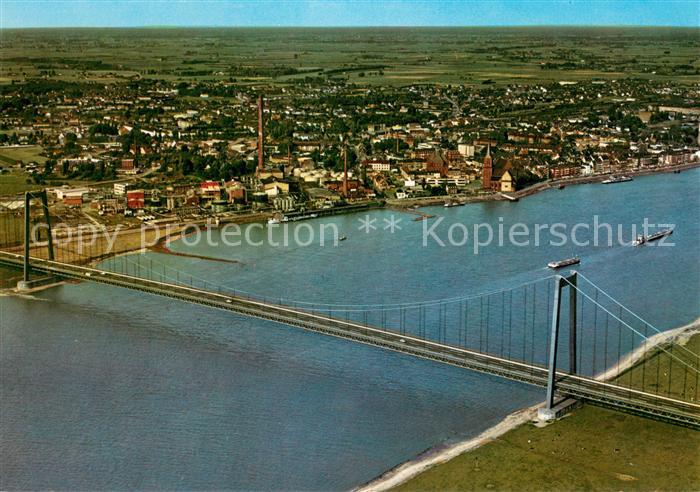 Emmerich Rhein Fliegeraufnahme Rheinbr?cke