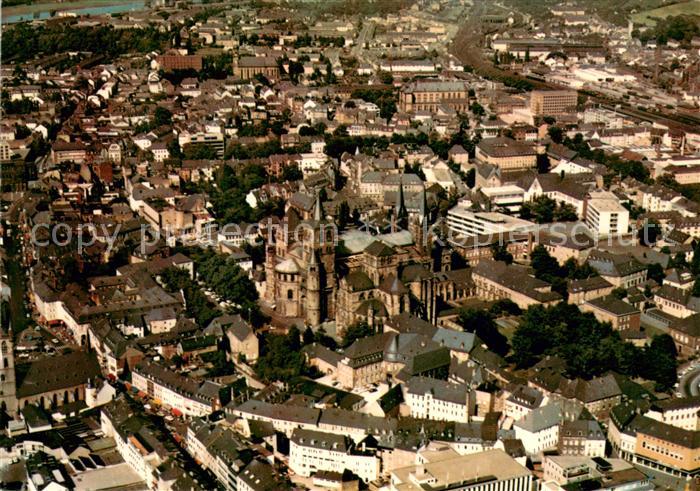 Trier Fliegeraufnahme mit Dom und Liebfrauenbasilika