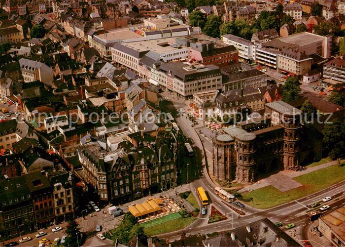 Trier Fliegeraufnahme Porta Nigra