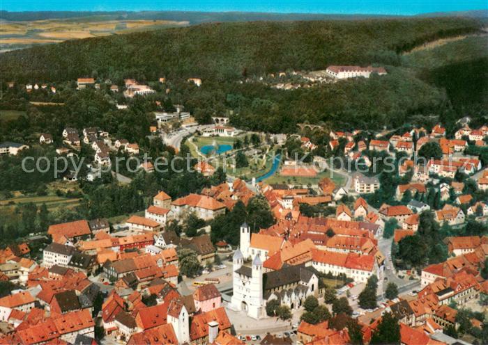 Bad Gandersheim Fliegeraufnahme