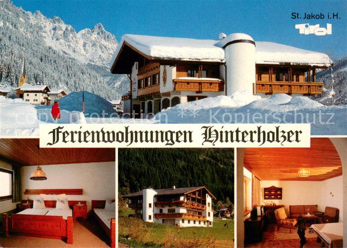 St Jakob Pillersee Ferienwohnung Hinterholzer