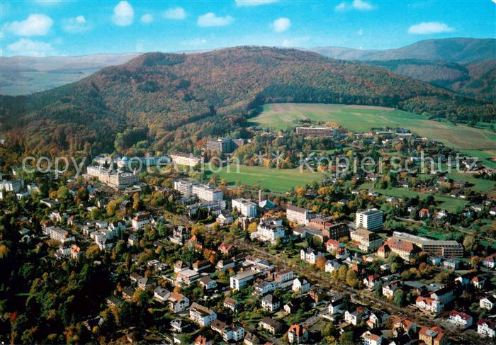 Bad Wildungen Fliegeraufnahme Kurviertel