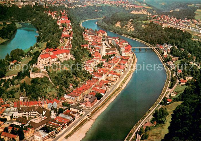 Burghausen Salzach Fliegeraufnahme Deutschlands l?ngste Burg