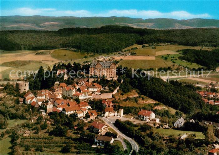Lichtenberg Odenwald Fliegeraufnahme