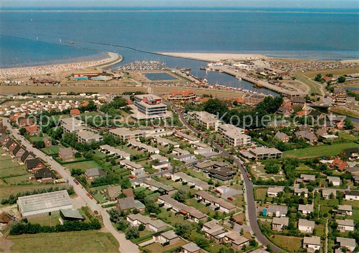 Bensersiel Fliegeraufnahme