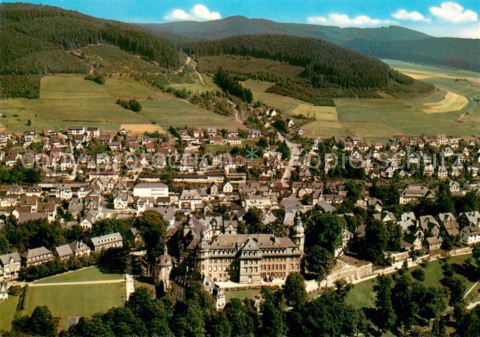 Bad Berleburg Schloss Wittgenstein Fliegeraufnahme