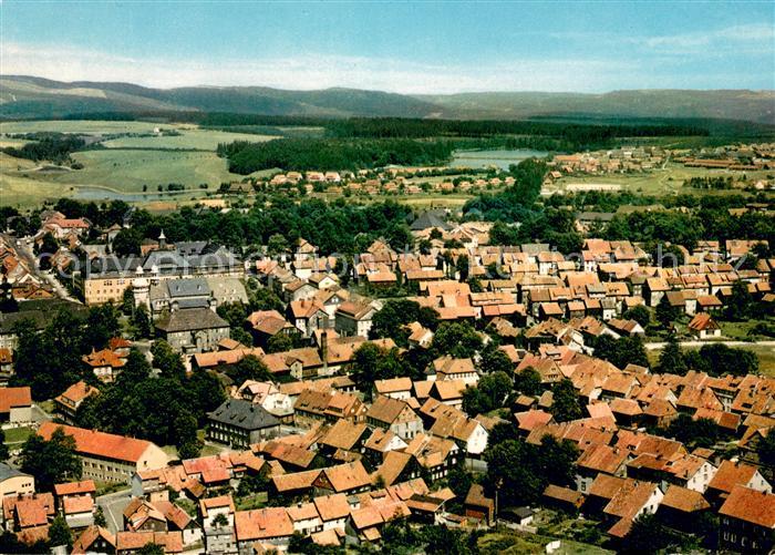 Clausthal-Zellerfeld Fliegeraufnahme