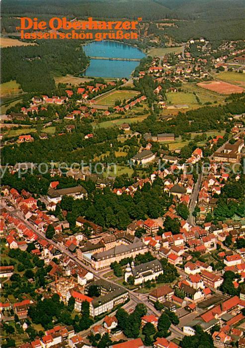 Clausthal-Zellerfeld Fliegeraufnahme