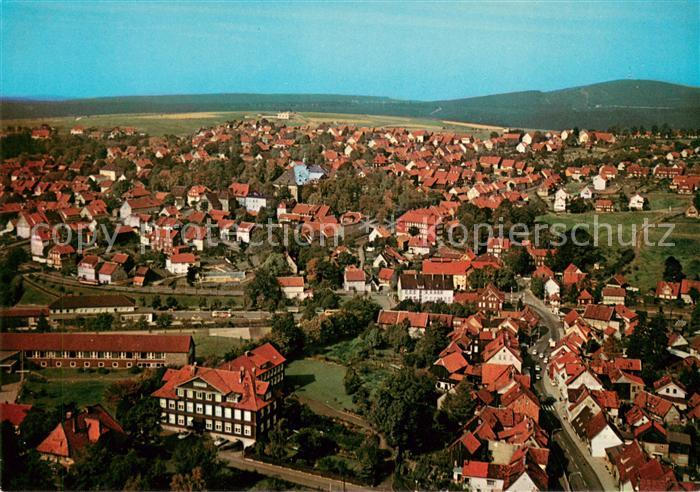 Clausthal-Zellerfeld Fliegeraufnahme