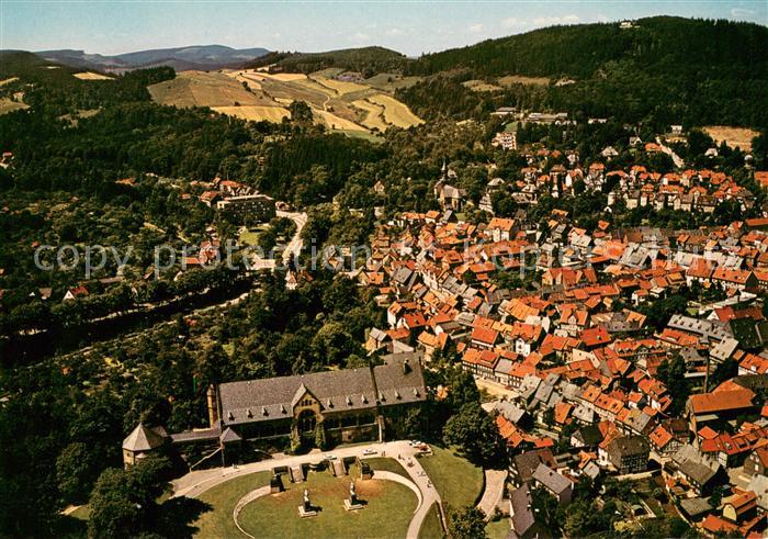 Goslar Fliegeraufnahme Kaiserpfalz
