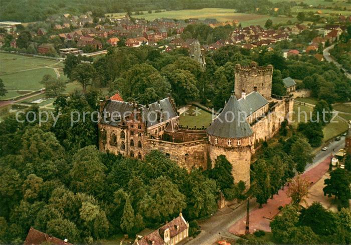 Bad Bentheim Schloss Fliegeraufnahme