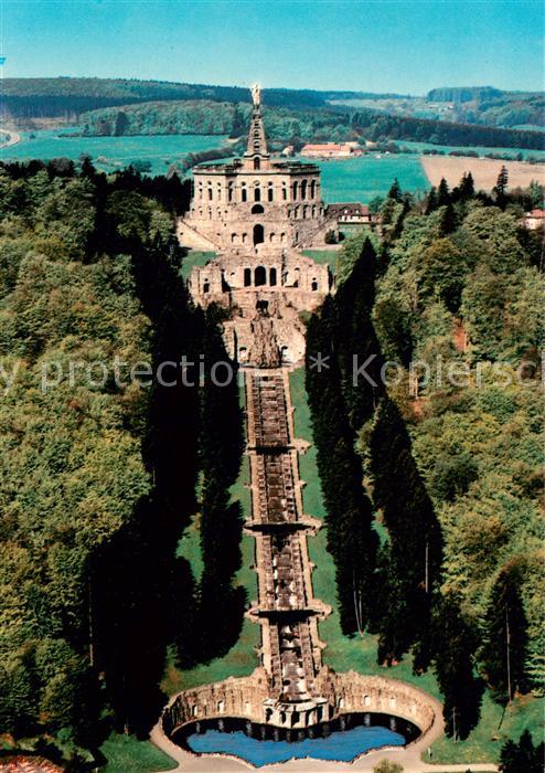 Kassel Wilhelmsh?he Fliegeraufnahme Herkules mit Kaskaden