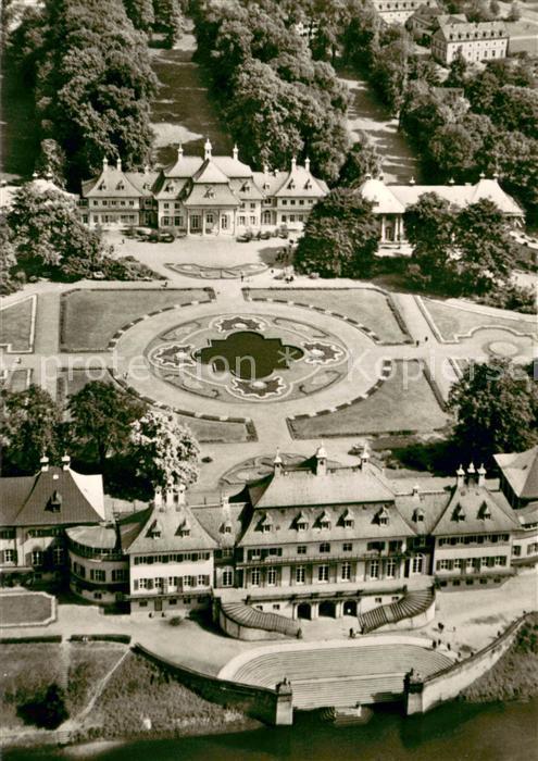 Pillnitz Schloss Pillnitz Fliegeraufnahme