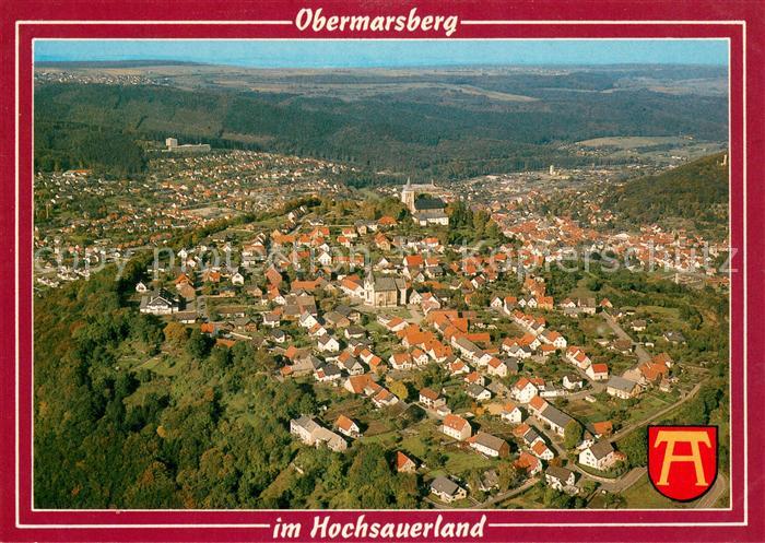 Obermarsberg Sauerland Fliegeraufnahme
